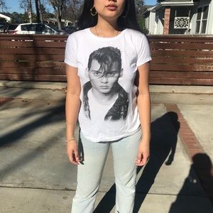 Hot Topic // Johnny Depp “CRY BABY” tee